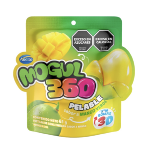 gomitas mogul 360 pelable sabor mango verde