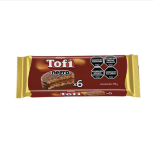 pack alfajor tofi negro simple