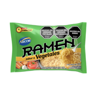 ramen arcor sabor vegetales