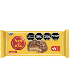 pack alfajor bon o bon simple