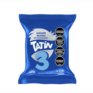 alfajor tatÃn blanco triple