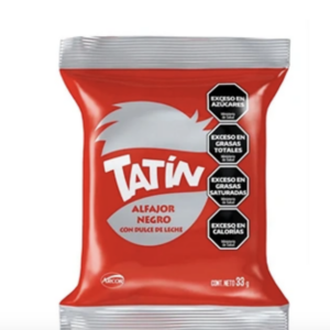 alfajor tatÃn negro simple