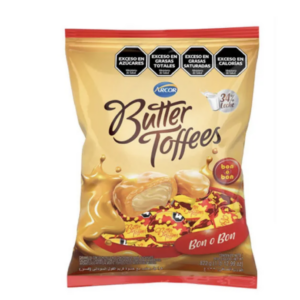 caramelos butter toffees bon o bon