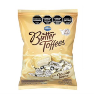 caramelos butter toffees sabor chocolate blanco