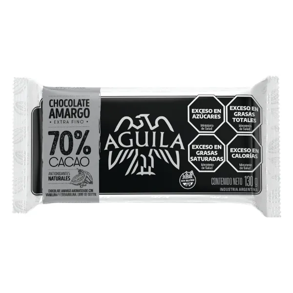 chocolate aguila 70% cacao
