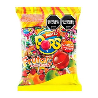 chupetín mister pops frutal