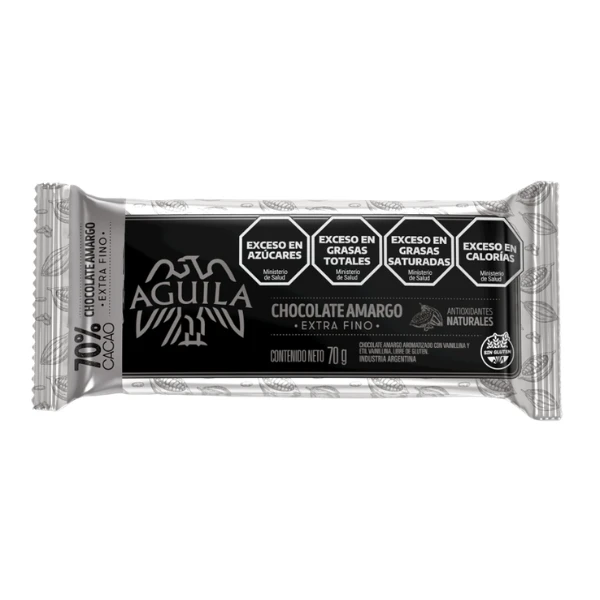 chocolate aguila 70% cacao