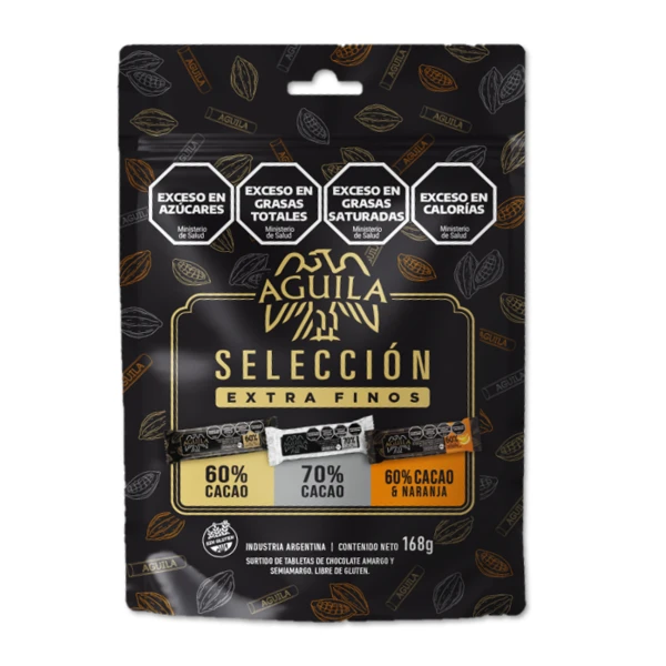 barritas de chocolate aguila selección extra finos surtido