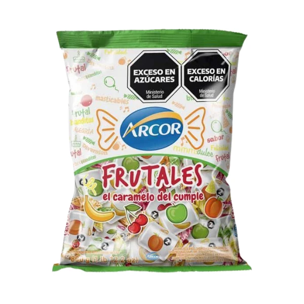 caramelos masticables arcor frutales
