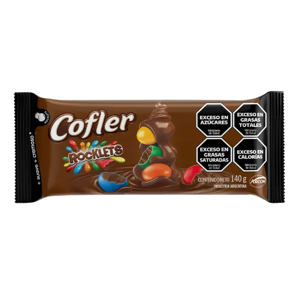 chocolate cofler con rocklets