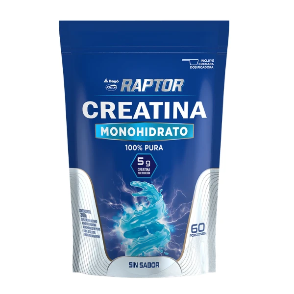 creatina raptor sin sabor