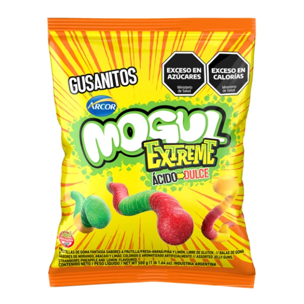 gomitas mogul extreme gusanitos