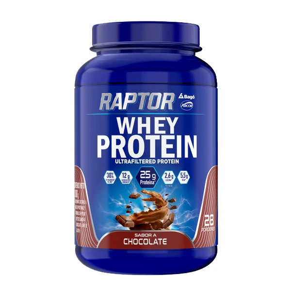 whey protein raptor sabor chocolate