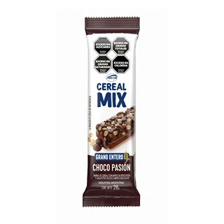 barra cereal mix choco pasión